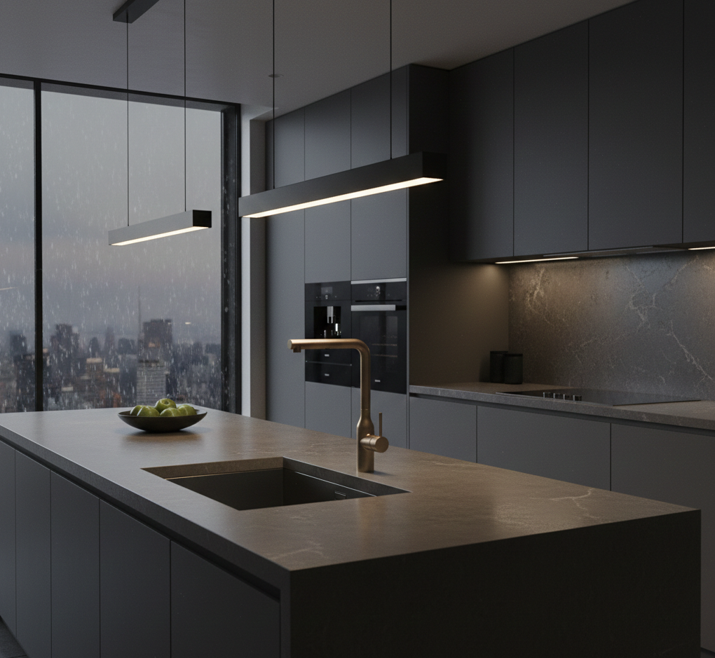 CAMILLA SERIES – KITCHEN FAUCET, A REFINED PULL DOWN DESIGN WITH A SLEEK, MODERN PROFILE.