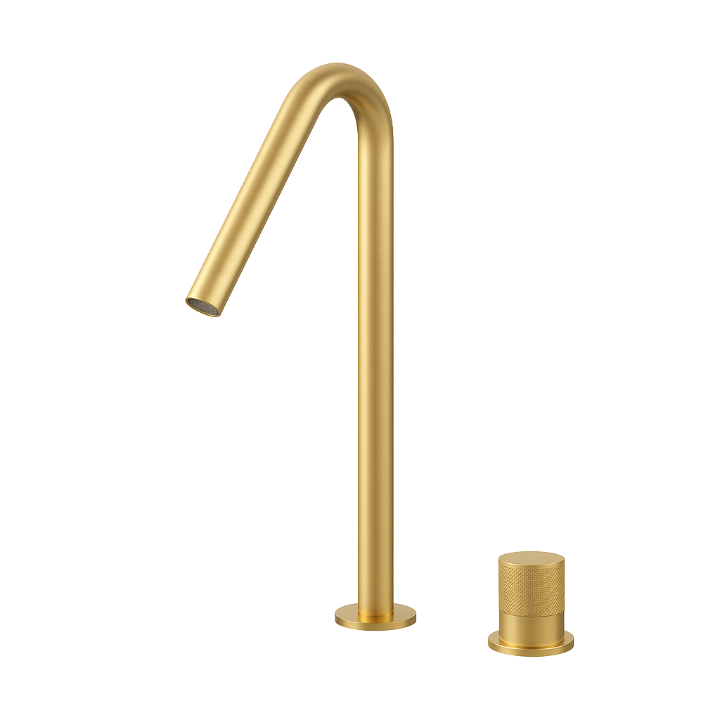 YC-SH80732-2 Premium Bathroom Faucet – Minimalist Two-Hole Vanity Tap with Separate Handle