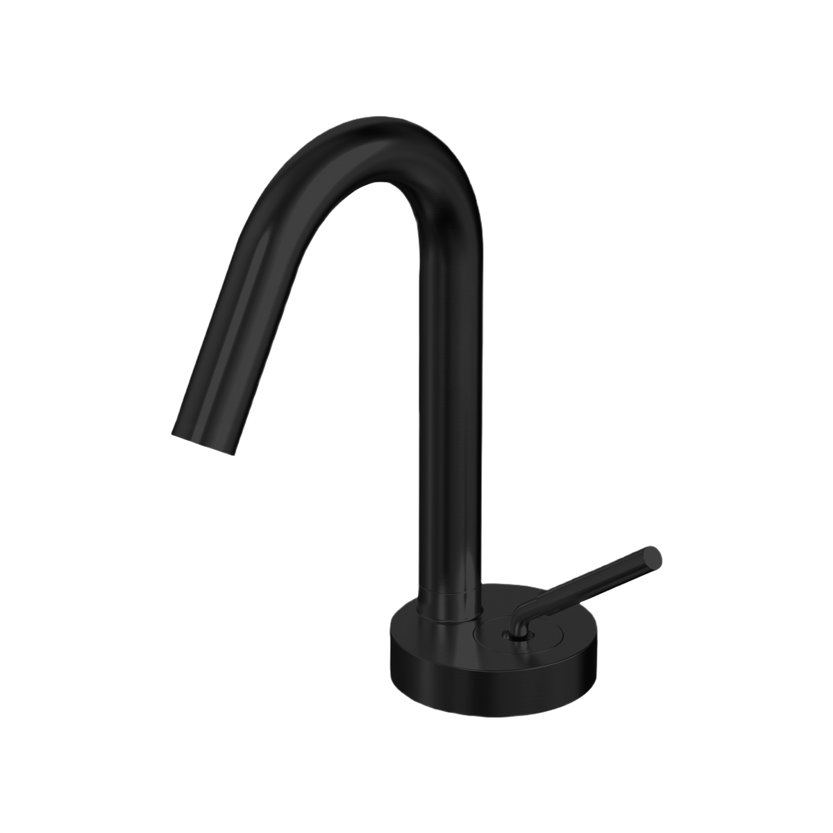 Milan Flow Vanity Faucet – Stainless Steel High-Arc Design
