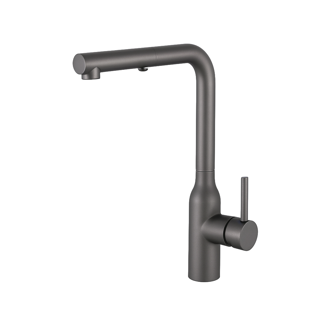 CAMILLA SERIES – KITCHEN FAUCET, A REFINED PULL DOWN DESIGN WITH A SLEEK, MODERN PROFILE.