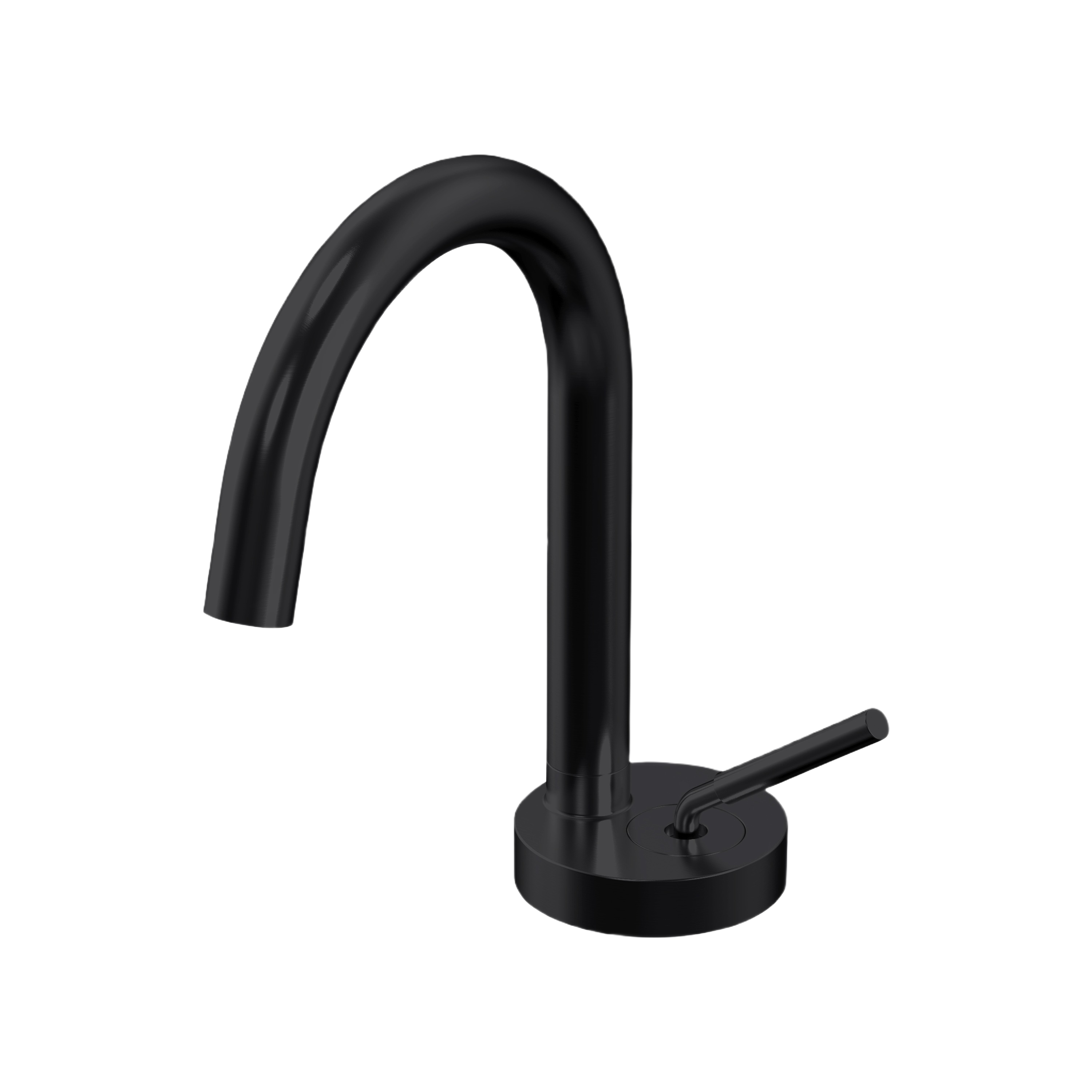 YC-80740 Elegant Vanity Faucet – Streamlined High-Arc Spout with Easy Control Handle