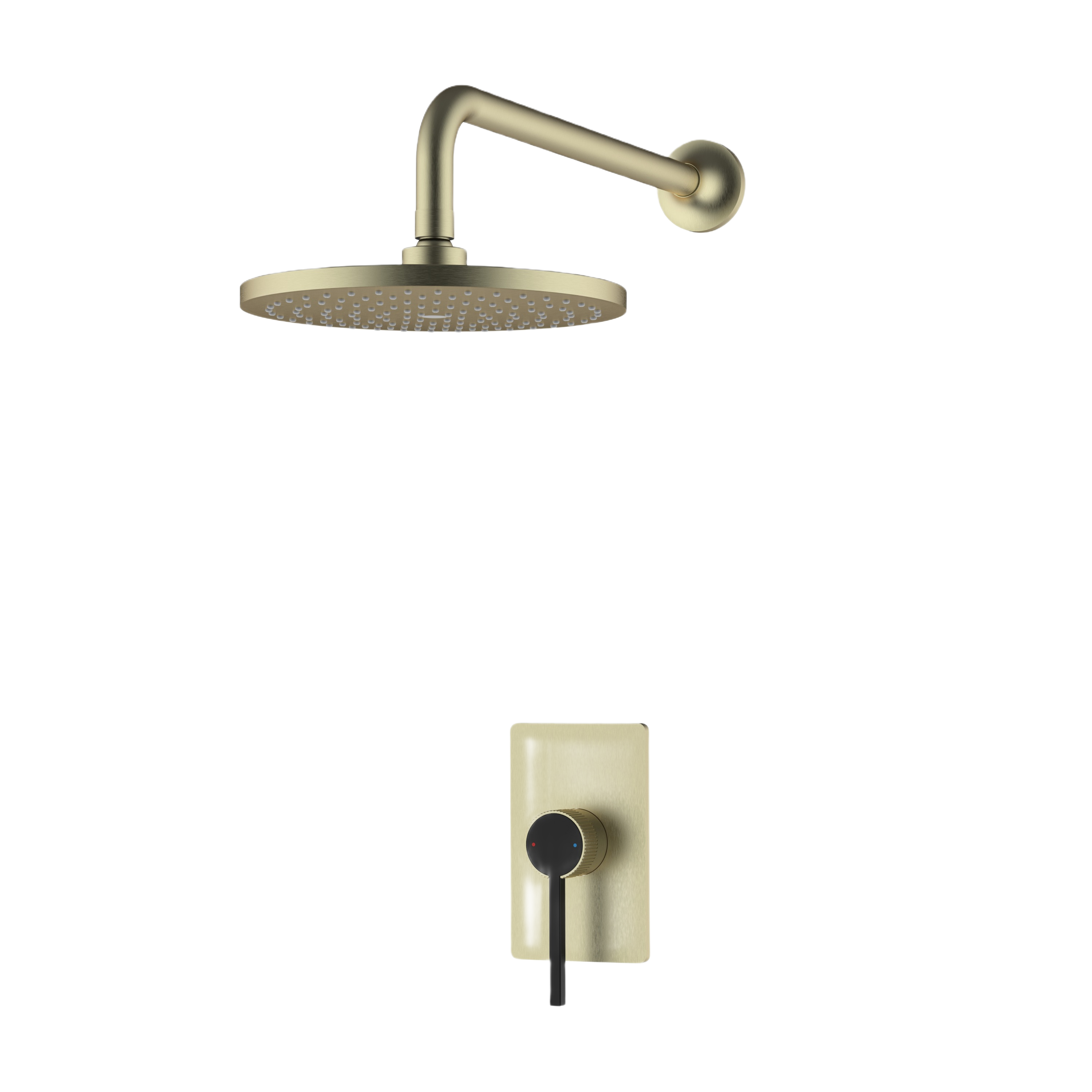 YC-RT7706 Luxury Shower Set – Contemporary Wall-Mounted Shower with Mixer Valve