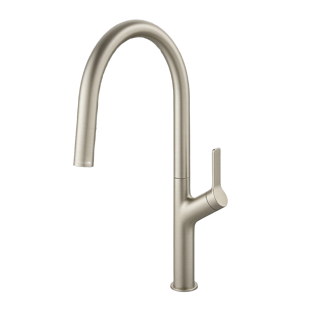 YC-82001-1 Brushed Stainless Steel Kitchen Faucet