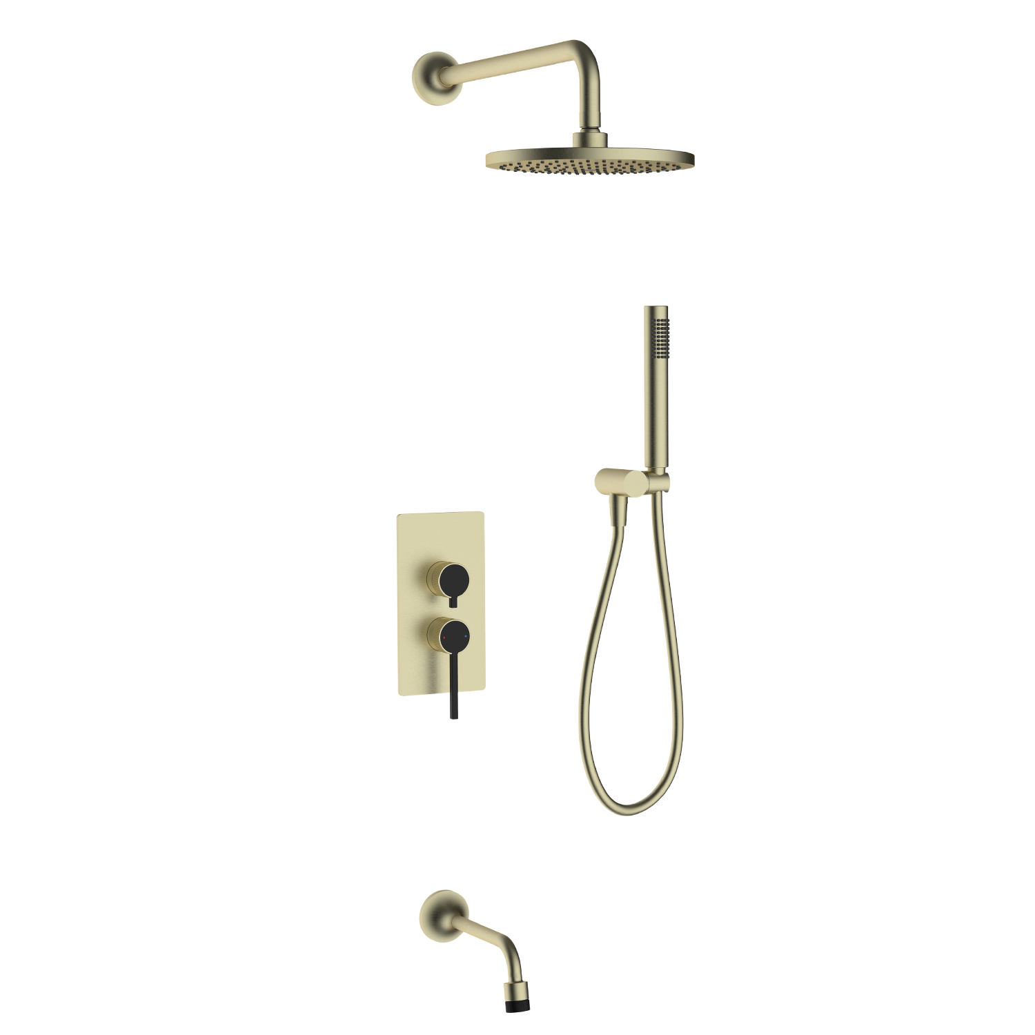YC-RT7707 Premium Shower System – Dual Function Shower Set