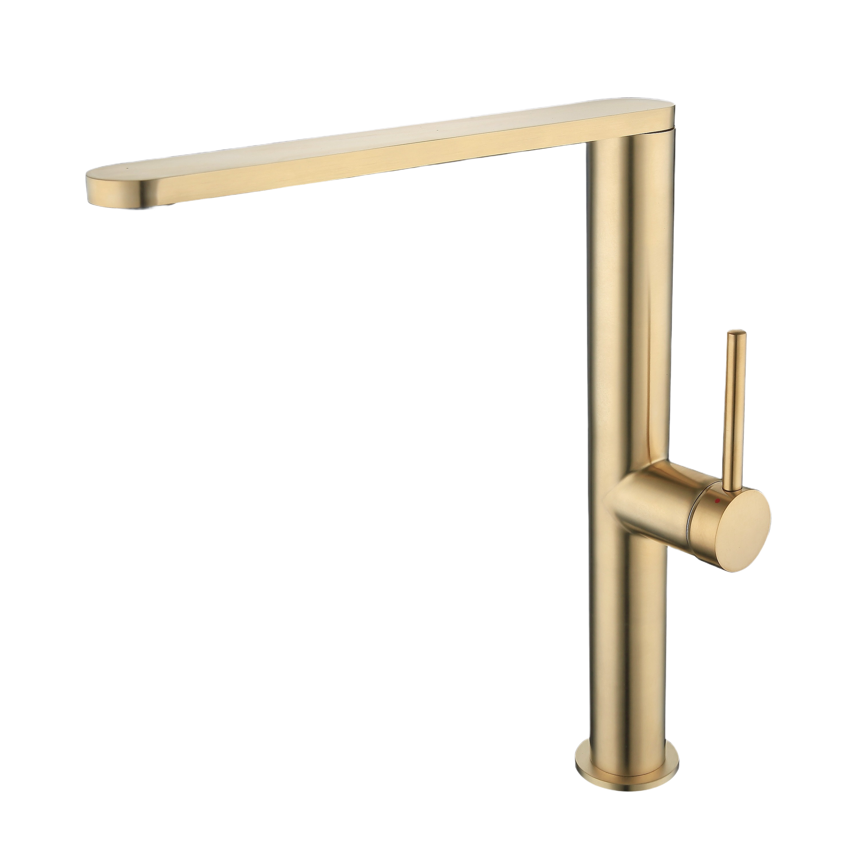 MARINA SERIES - kitchen faucet, a slim linear profile with a refined, contemporary presence.