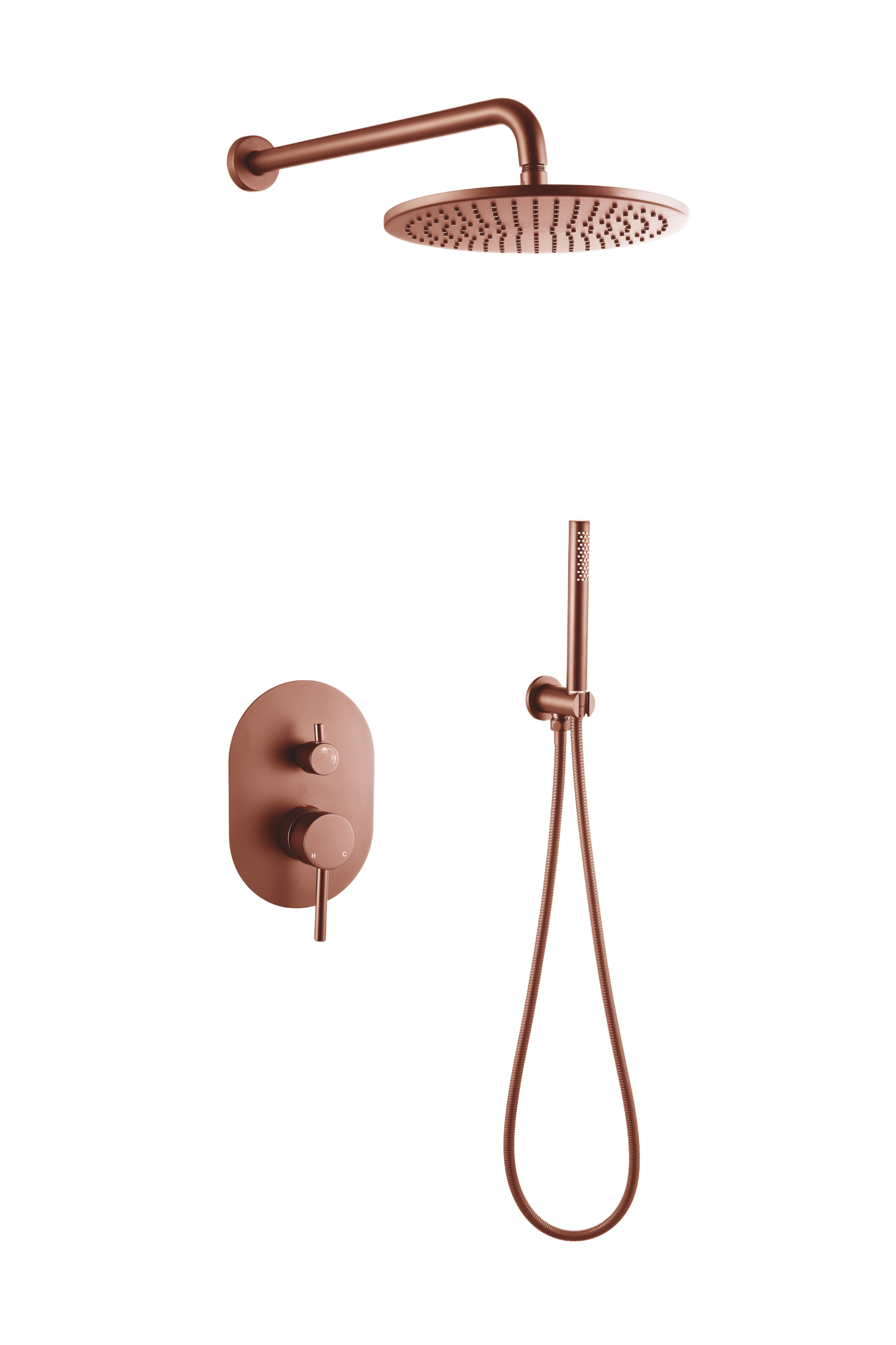 YC-8067B Wall-Mounted Rain Shower Combo - Luxury, Safety, and Performance